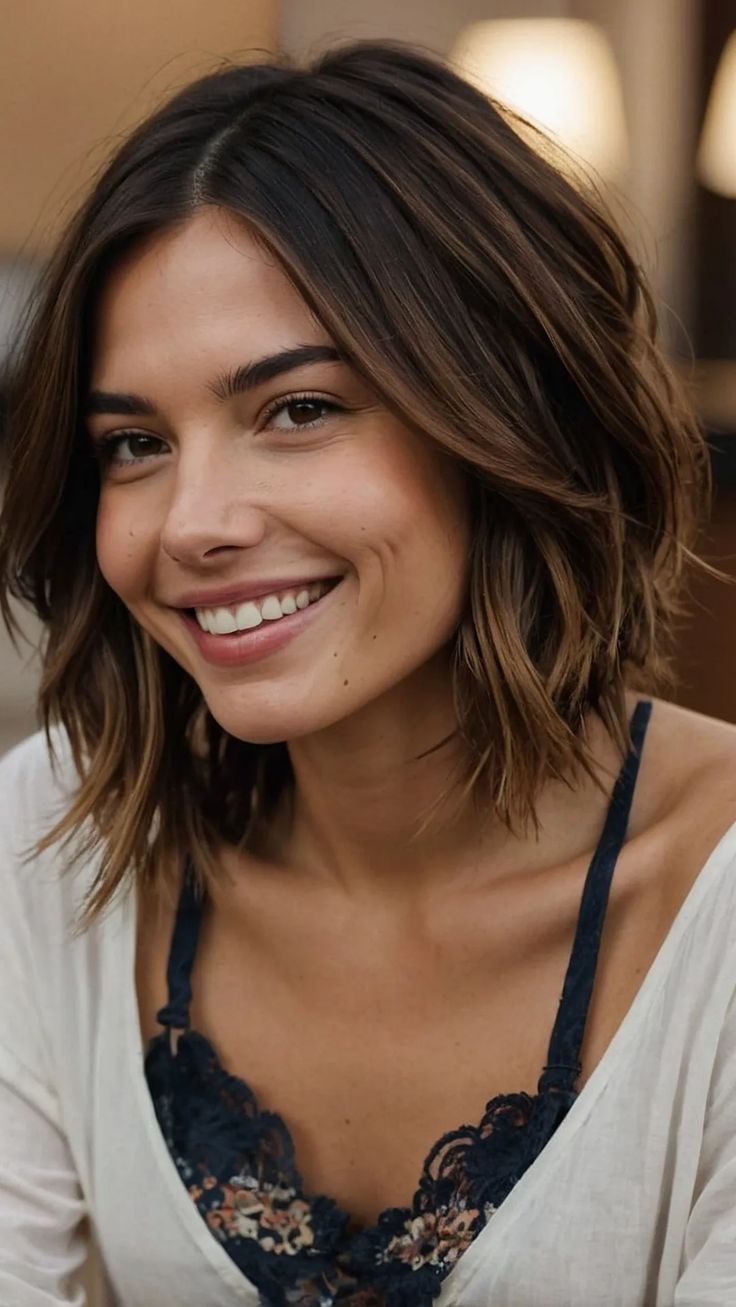 10+ Trendy Medium-Length Haircuts for Thick Hair in 2025